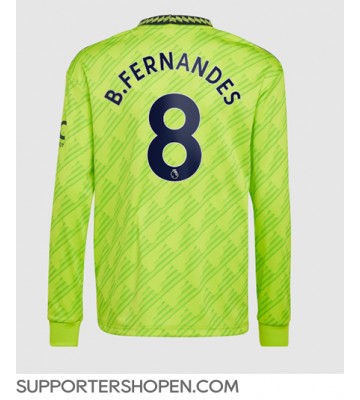 Manchester United Bruno Fernandes #8 Tredje Matchtröja 2022-23 Långärmad